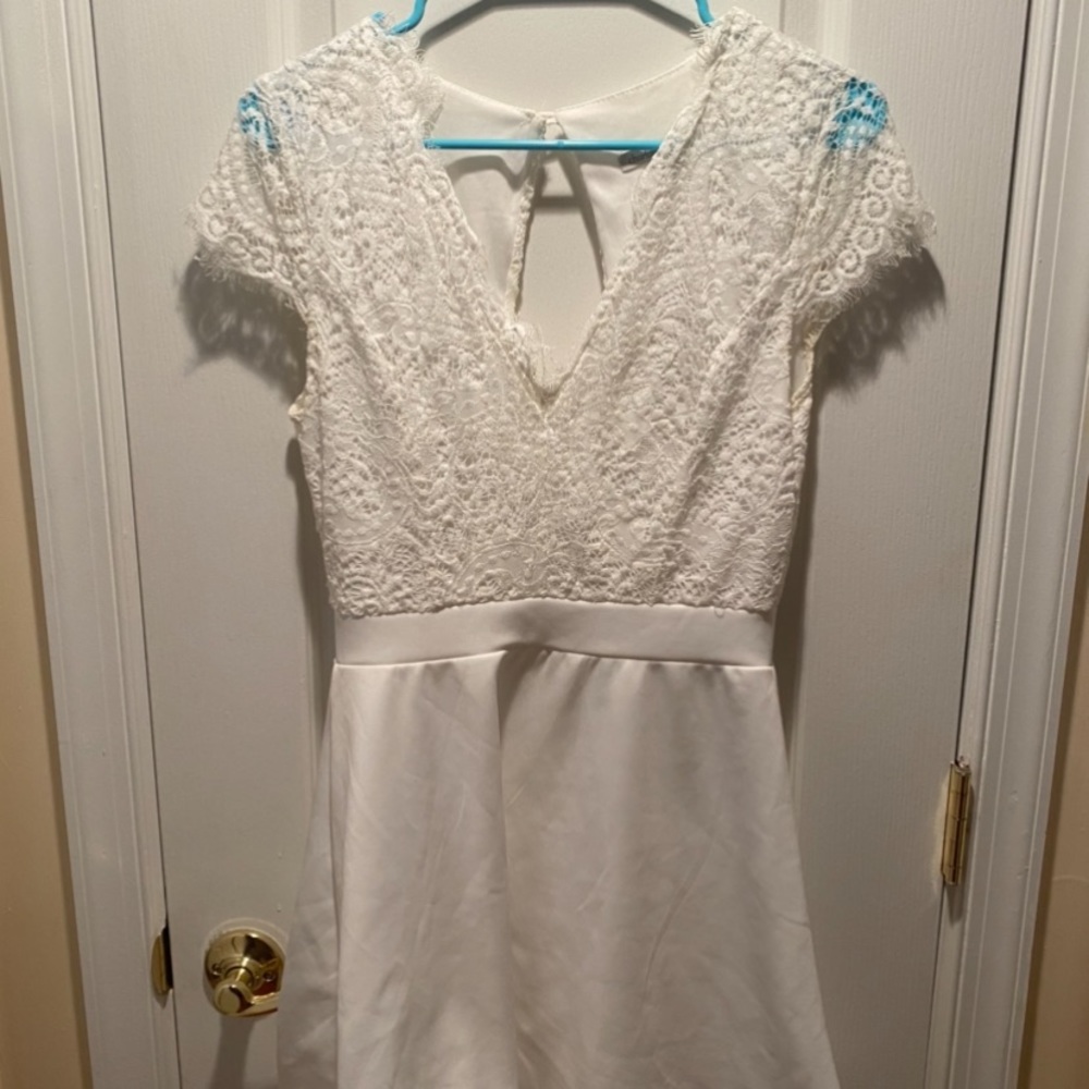 Beautiful white dress